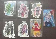 ヒロアカ モバイルステッカー メタリックカード セット