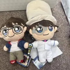 名探偵コナン 江戸川コナン 怪盗キッド セガラッキーくじ ぬいぐるみ