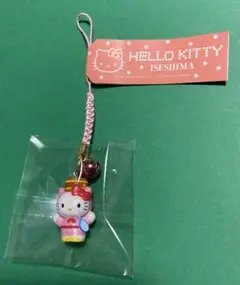 ハローキティ  ◆ご当地◆  伊勢志摩　海女さんキティ　根付け　レトロ