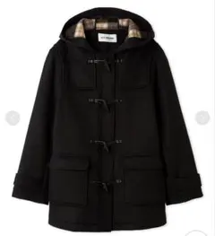 LILY BROWN ブラック ダッフルコート