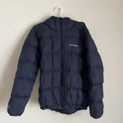 【サイズL-R】mont-bell ネージュダウンパーカー　L -R ネイビー