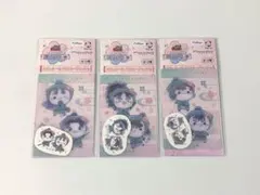 桜もちぴこ　ステッカー&クリアカードセット賞　六年い組　六年ろ組　六年は組