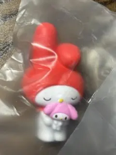 サンリオキャラクターズ　ぬいぐるみといっしょフィギュア　マイメロディ