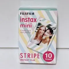 【未使用品】intax mini インスタントフィルム STRIPE