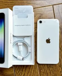 iphone SE3 64GB SIMフリー 美品 未使用クリアケース付き