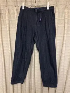 ノースフェイスパープルレーベル デニムワイドテーパードフィールドパンツ 32㌅