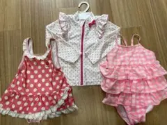 水着2点セット（ラッシュガード付き）