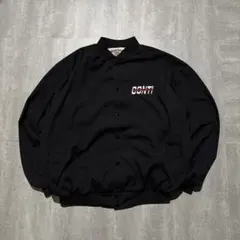 90s USA製 WESTARK ポリコットン 企業刺繍 2XL スタジャン 黒のサムネイル