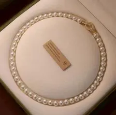 パールネックレス　シンプル　高見え　10mm 結婚式 入学式 卒業式 フォーマル