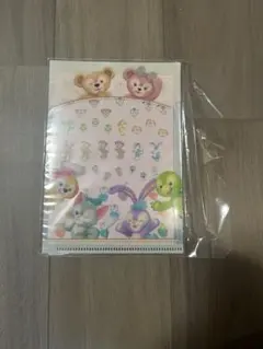 即購入可 ⭐︎ ダッフィーフレンズ ミニクリアファイル　シール
