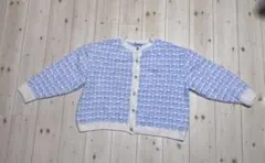 ZARA 青柄 カーディガン