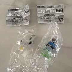 PEANUTS SUMMER めじるしアクセサリー スヌーピー 2個