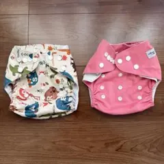 布おむつカバー　2枚セット