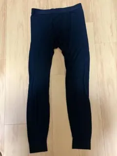 ユニクロ　メンズ　ヒートテックタイツ　ブラック　Ｌ