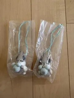 リルリンリン　キャラクター付きストラップ 2個セット