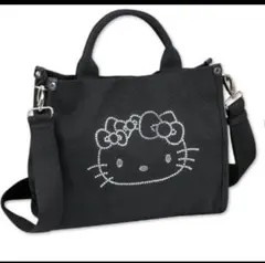 サンリオ♡キティ♡ラインストーン＆日焼けキティ2wayバッグ♡しまむら