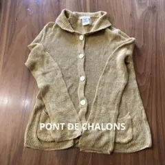PONT DE CHALONS リネン カーディガン　イエローのサムネイル
