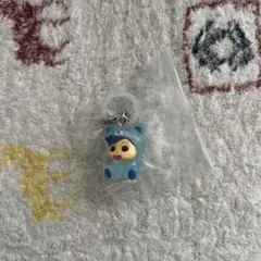 クレヨンしんちゃんめじるしアクセサリー みんなでくまパジャマ　かざまくん