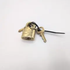 【美品】Louis Vuitton ルイヴィトン パドロック 南京錠 カデナ