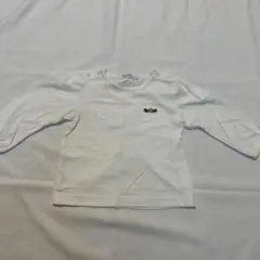 familiar ホワイト 長袖Tシャツ