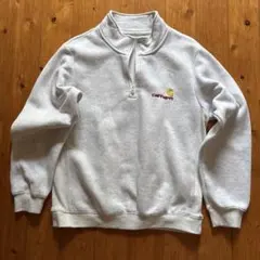 carhartt ハーフジップ スウェット L