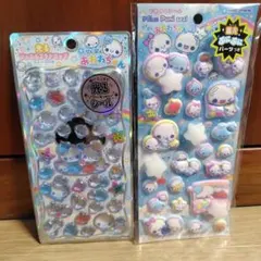 新品未開封　光るあわわちゃん２枚セット　カミオジャパン　ぴかぷに
