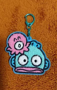 ハンギョドン サンリオ当たりくじ キーホルダー ブルー