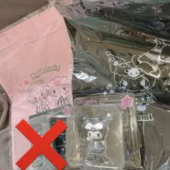 ハッピーくじ　サンリオ　フィギュア　トートバッグ