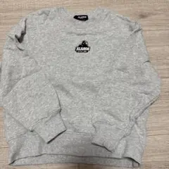 XLARGE グレー ゴリラ刺繍 長袖カットソー　110センチ