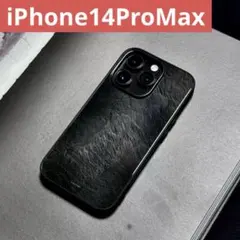 【新入荷】iPhone14ProMaxケース 大理石黒