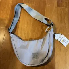 仕事猫　ヨシ！　くまみね　グレー色　ショルダーバッグ 刺繍ロゴ付き　しまむらのサムネイル