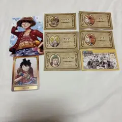 ワンピース　ブロマイド　名刺カード