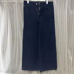 BABYLON ダークブルーデニムワイドパンツ Mのサムネイル