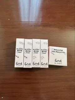 &nd GLASSY BOMB TINT & INAP リップセット