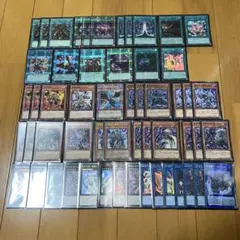 遊戯王 高レアリティ構築 暗黒界 ハンデス ワンキル デッキEX スリーブ付き