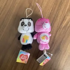 ケアベア ぬいぐるみ マスコット 2個セット