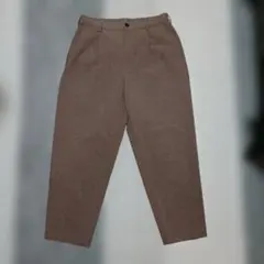 GU ドライワイドテーパードイージーアンクルパンツ