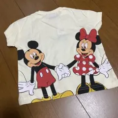 ディズニー　半袖　110 しまむら　バースデイ　ミッキー　ミニー