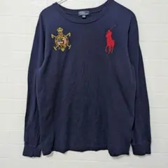 y2k ラルフローレン 星条旗 ロンT 平成　ギャル男　ギャル　グランジ　コア