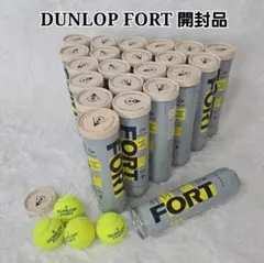 DUNLOP FORT テニスボール 開封品 まとめ売り 22缶 88個 - メルカリ