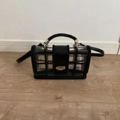 ZARA クリアショルダーバッグ