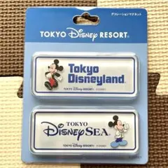 ディズニーランド＆シー　ミッキー デコレーションマグネットセット