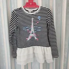 Cathy motherways 長袖カットソー 130