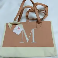 【新▪匿名】MISTURA イニシャルトートバッグ　M