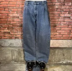 USA古着 デニムパンツ ワイド ストレート アメカジ ストリート Y2K