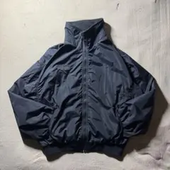 90s Columbia ウォームアップジャケット 刺繍ロゴ ドローコード M