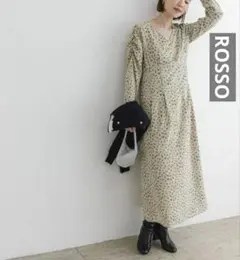 アーバンリサーチロッソ　Ｖネック　パススリーブワンピース