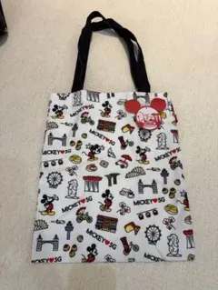ミッキー SG トートバッグ　ディズニー　シンガポール