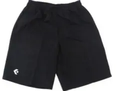 【新品】CONVERSE（コンバース）スウェットハーフパンツ　ブラックOサイズ