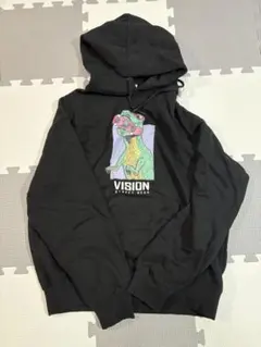 VISION STREET WEAR ブラック パーカー M